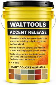 Colored Concrete Stamping Release Powder - Coffee Brown