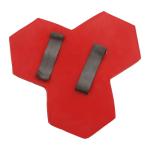 Concrete Stamps Mats Rectangular Concrete Molds with Carrying Handles, Stone Tile Cement Texture Mat Seamless Stamp Mold for Natural Textures on Walls or Ground (14.17 * 14.17in)