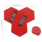 Concrete Stamps Mats Rectangular Concrete Molds with Carrying Handles, Stone Tile Cement Texture Mat Seamless Stamp Mold for Natural Textures on Walls or Ground (14.17 * 14.17in)