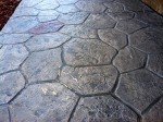 Walttools Random Stone Concrete Stamp - Flexible Mat