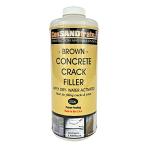 Brown Concrete Crack Filler - 3 lb Bottle