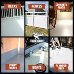 Liquid Rubber Smooth Deck Coating - 1 Gallon