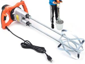 Double Paddle Electric Mortar Mixer 1800W
