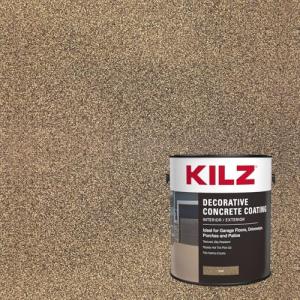 KILZ Slip Resistant Decorative Concrete Coating - Tan