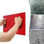 Seamless Rectangular Concrete Texture Stamp Mat