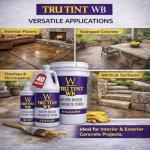 Walttools Dove Water-Based Concrete Stain - 1 Quart