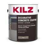 KILZ Slip Resistant Decorative Concrete Coating, Gray