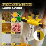 2300W Handheld Electric Concrete Mixer with 6 Speeds