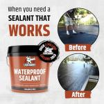 Liquid Rubber Waterproof Sealant for Roofs & More