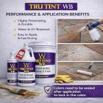 Walttools Water-Based Concrete Stain - Hazelnut 1 Gallon