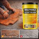 Adobe Brown Colored Release Powder for Concrete Stamping