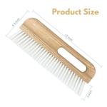 Nichiyo Handle Trowel Hand Finish Concrete Trowel with Comfort Handle for Texturing Concrete in Curbs, Gutters and Other Hard to Reach Areas(WT402C)