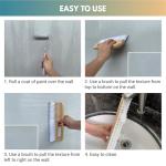 Nichiyo Handle Trowel Hand Finish Concrete Trowel with Comfort Handle for Texturing Concrete in Curbs, Gutters and Other Hard to Reach Areas(WT402C)