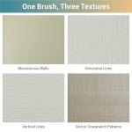 Nichiyo Handle Trowel Hand Finish Concrete Trowel with Comfort Handle for Texturing Concrete in Curbs, Gutters and Other Hard to Reach Areas(WT402C)