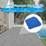 18" x 18" Lightweight Concrete Stamp Mat