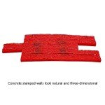 Professional Polyurethane Concrete Stamp Mat 45.5 x 19.8 cm