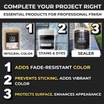 Wood Grain Concrete Texture Flexible Stamp Mat 24"x9