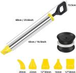 Stainless Steel Mortar Sprayer with 5 Nozzles