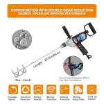 MAXXT 1/2" Electric Concrete Mixer Drill Set