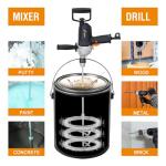 MAXXT 1/2" Electric Concrete Mixer Drill Set