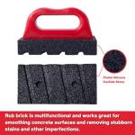 Loyzen 20 Grit Concrete Rubbing Brick Tool