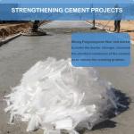 Polypropylene Fiber for Concrete Reinforcement Mix