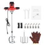 2300W Handheld Electric Concrete Mixer with 6 Speeds