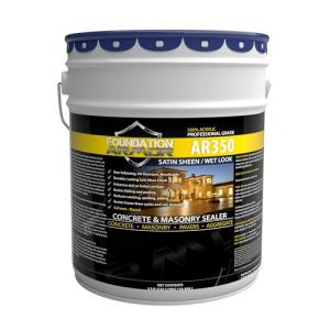 Armor AR350 Low Gloss Concrete Sealer - 5 Gallon