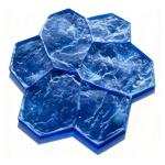 Notched Slate Concrete Stamp Mats - 30"x30" Set