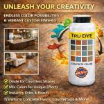 Walttools Tru Tint Concrete Dye - 15+ Colors