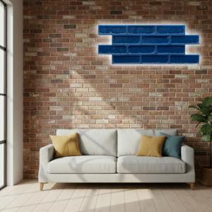 Vertical Brick Stone Wall Concrete Stamp Mat