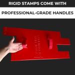 Vertical Brick Stone Wall Concrete Stamp Mat