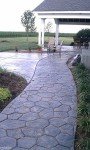 Walttools Random Stone Concrete Stamp - Flexible Mat