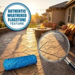 Weathered Flagstone Concrete Stamping Texture Roller