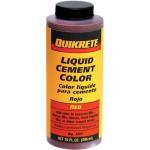 Red Quikrete Concrete Colorant for Vibrant Finishes