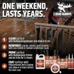 Liquid Rubber Textured Deck Coating - Stone Grey