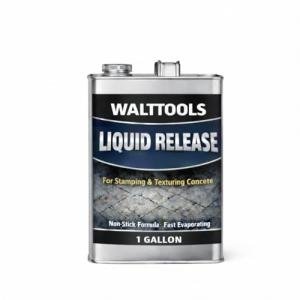 Walttools Liquid Release for Concrete Stamps, Countertop Edge Forms, Tools (1 gallon)