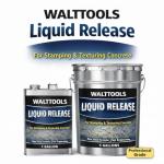 Walttools Liquid Release for Concrete Stamps, Countertop Edge Forms, Tools (1 gallon)