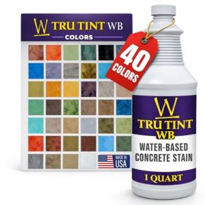 Water-Based Concrete Stain Tru Tint - Boulder 1 Quart