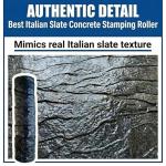 Italian Slate Concrete Stamp Roller for Beautiful Designs