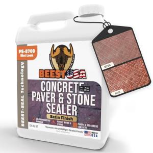 Wet Look Satin Concrete & Stone Sealer - 126 Oz