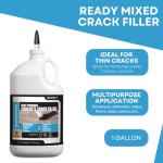 Light Gray Concrete Crack Filler and Sealer