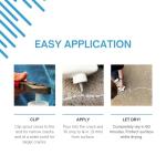 Light Gray Concrete Crack Filler and Sealer