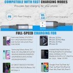 Sweguard USB Type C Charger Cable 3-Pack