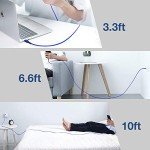 JSAUX USB-C Fast Charging Cable 3-Pack