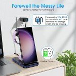 Fast Wireless Charging Station for Samsung Devices