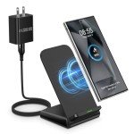 Fast Wireless Charger Station for Samsung & iPhone
