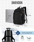 Anti-Theft 15.6" Laptop Backpack for Women