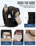 Anti-Theft 15.6" Laptop Backpack for Women