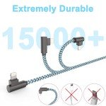 iPhone Charger Cord Lightning Cable 10 ft 3 Pack iPhone Charging Cable Long iPhone 11 Charger 10ft [Apple Certified] Nylon Braided Fast Charging for 13 mini/13/12/11 Pro MAX/XR/XS/8/7/Plus/6S/SE/iPad…